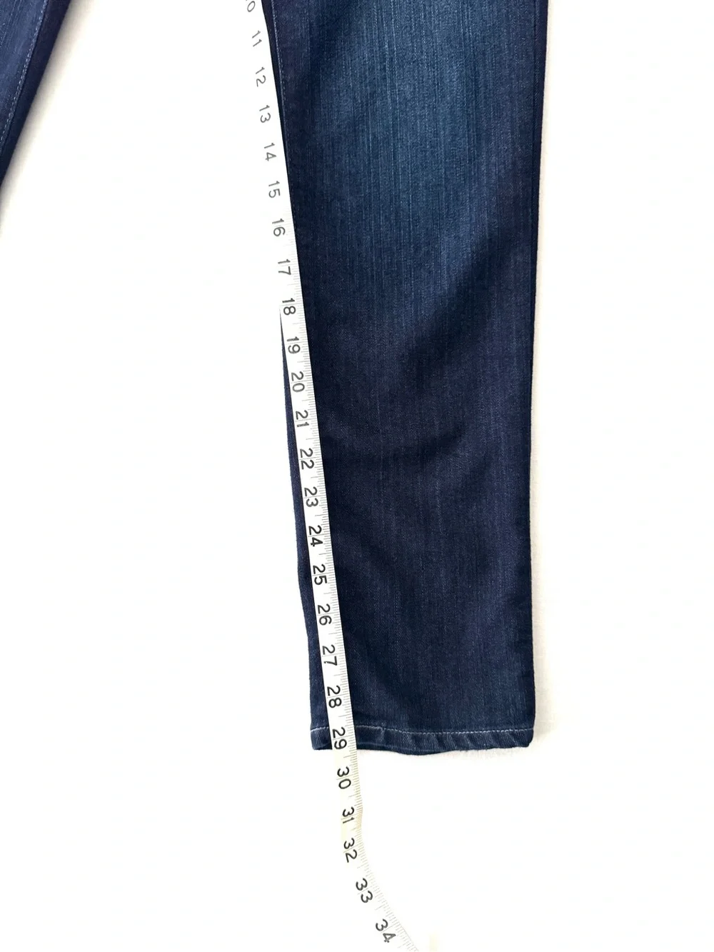 AG Adriano Goldschmied The Stilt Cigarette Leg Jeans 29R Dark Wash Stretch